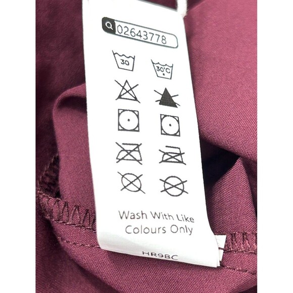 New Halara Backless Racerback Side Pocket High Low Midi Quick Dry Mauve Dress L - Picture 10 of 10